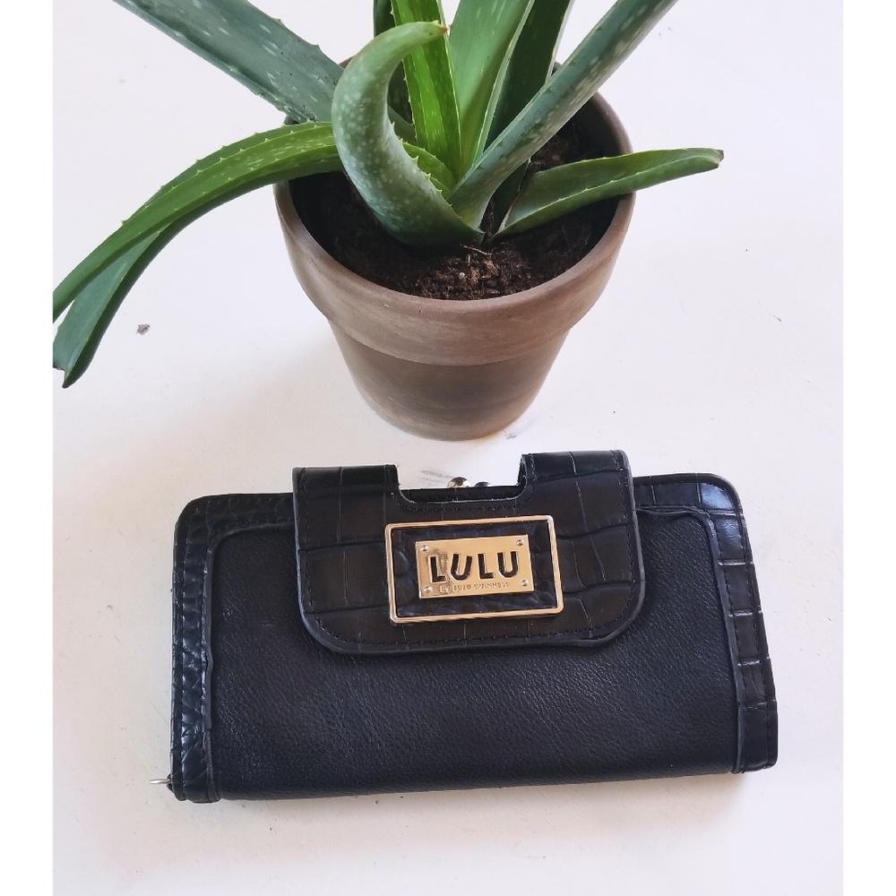 Lulu by Lulu Guinness Black Wallet
